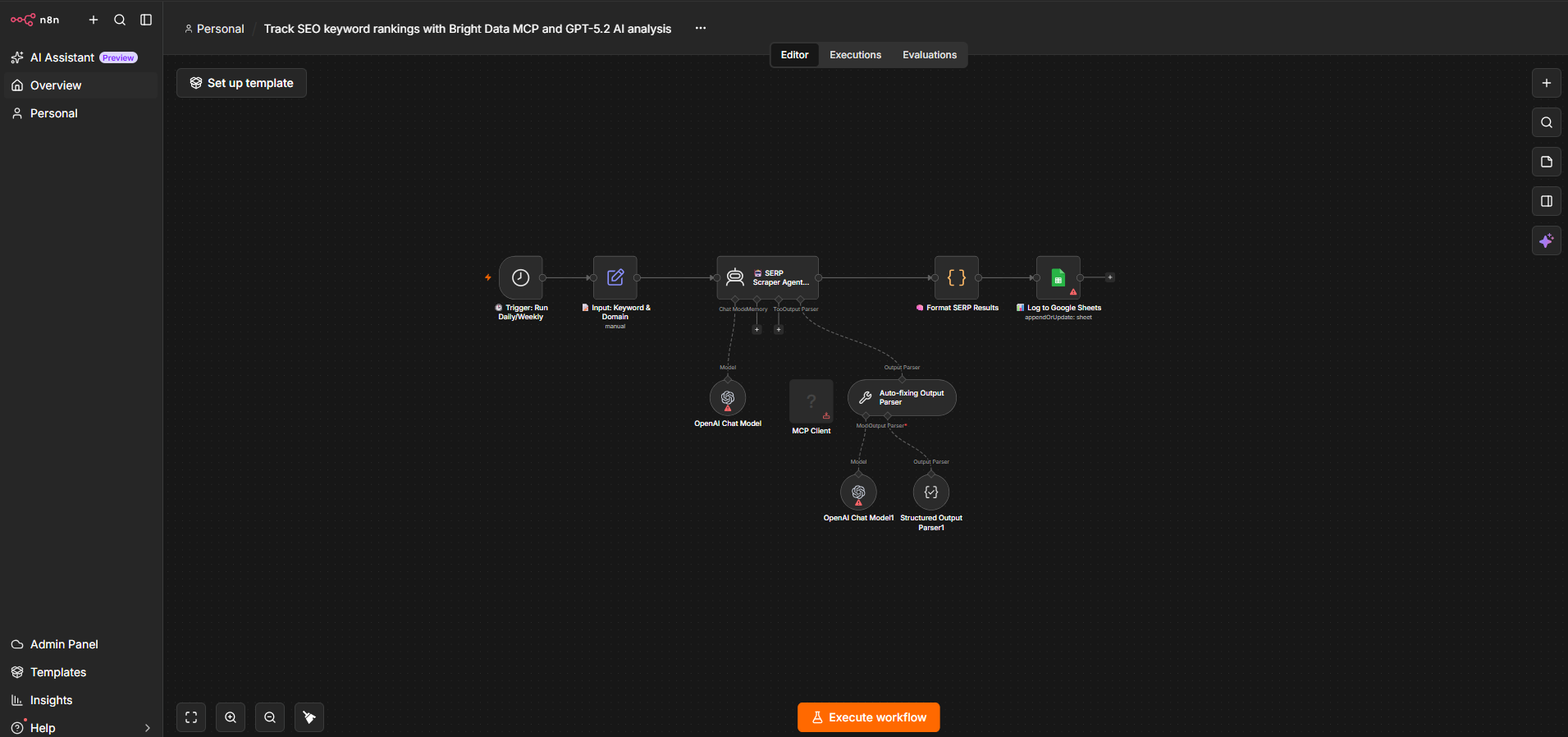 The automation scenario that classifies replies and updates the CRM.